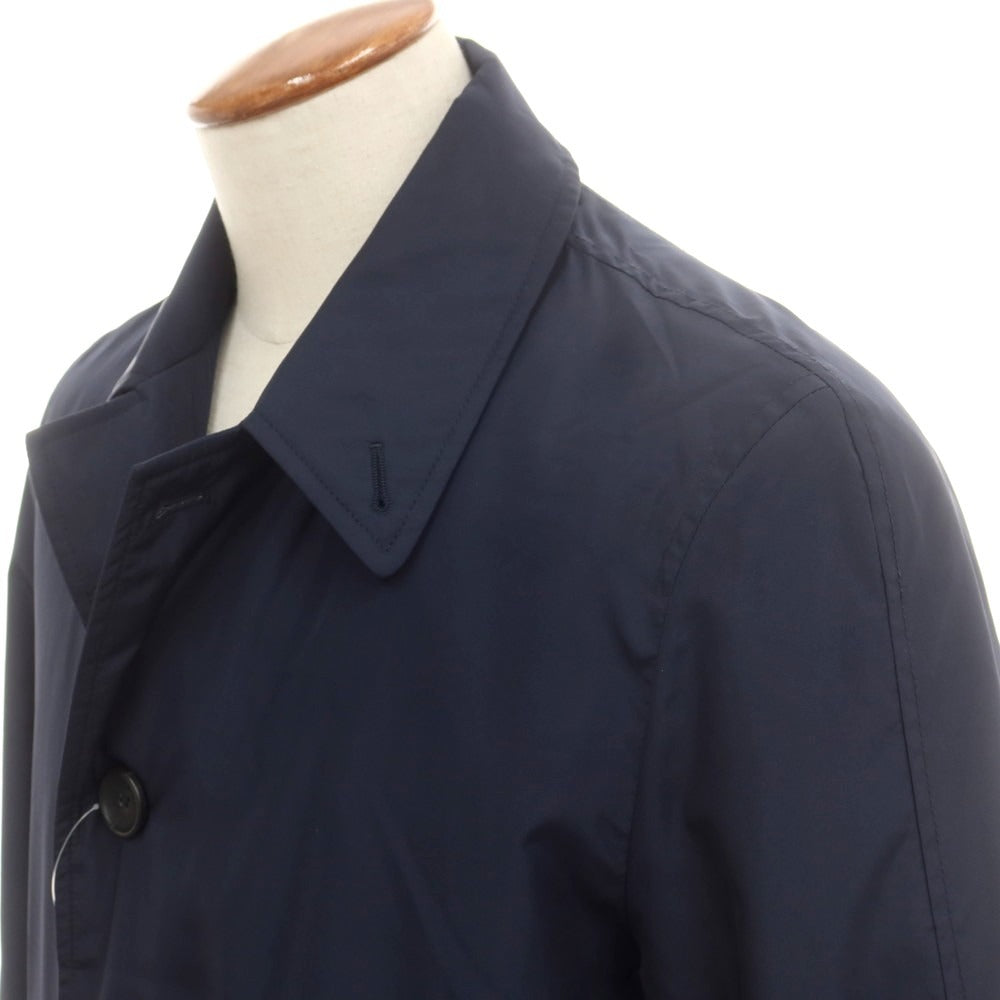 【中古】シーラップ Sealup ポリエステル 中綿入り ステンカラーコート ネイビー【 46 】【 状態ランクB 】【 メンズ 】