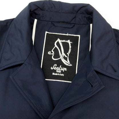 【中古】シーラップ Sealup ポリエステル 中綿入り ステンカラーコート ネイビー【 46 】【 状態ランクB 】【 メンズ 】