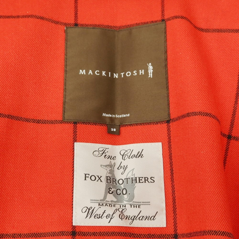 【中古】マッキントッシュ Mackintosh ウールライナー付き コットン ステンカラーコート ベージュ【 38 】【 状態ランクB 】【 メンズ 】