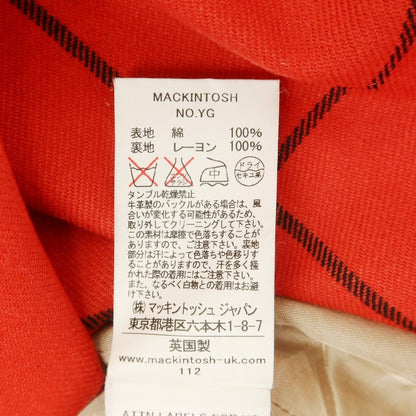 【中古】マッキントッシュ Mackintosh ウールライナー付き コットン ステンカラーコート ベージュ【 38 】【 状態ランクB 】【 メンズ 】