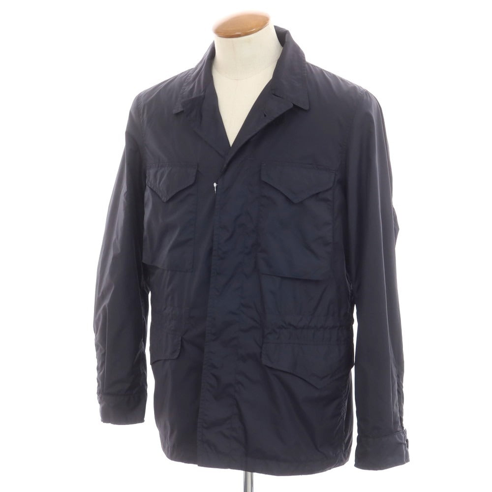 【中古】アスペジ ASPESI ナイロン M43 ミリタリージャケット ダークネイビー【 M 】【 状態ランクB 】【 メンズ 】