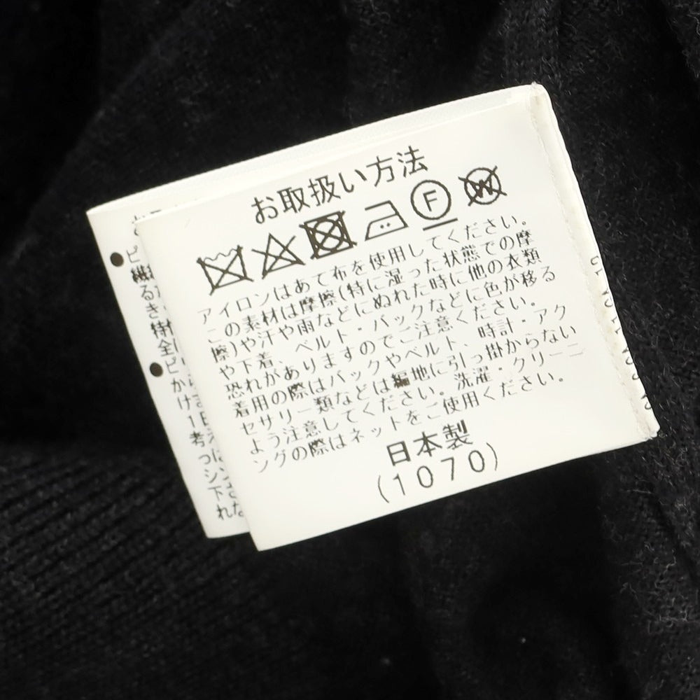 【中古】ジム gim ハイゲージ ウール モックネック プルオーバーニット チャコール【 46 】【 状態ランクB 】【 メンズ 】
