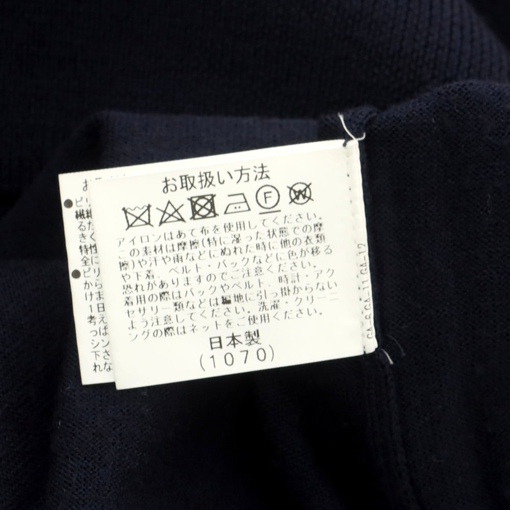 【中古】ジム gim ハイゲージ ウール ハイネック プルオーバーニット ネイビー【 46 】【 状態ランクB 】【 メンズ 】