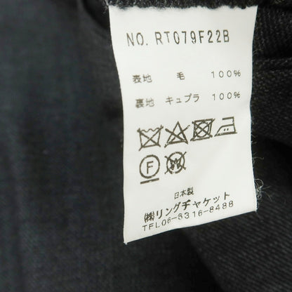 【中古】リングヂャケット RING JACKET ウール ドレススラックスパンツ チャコール【 46 】【 状態ランクB 】【 メンズ 】