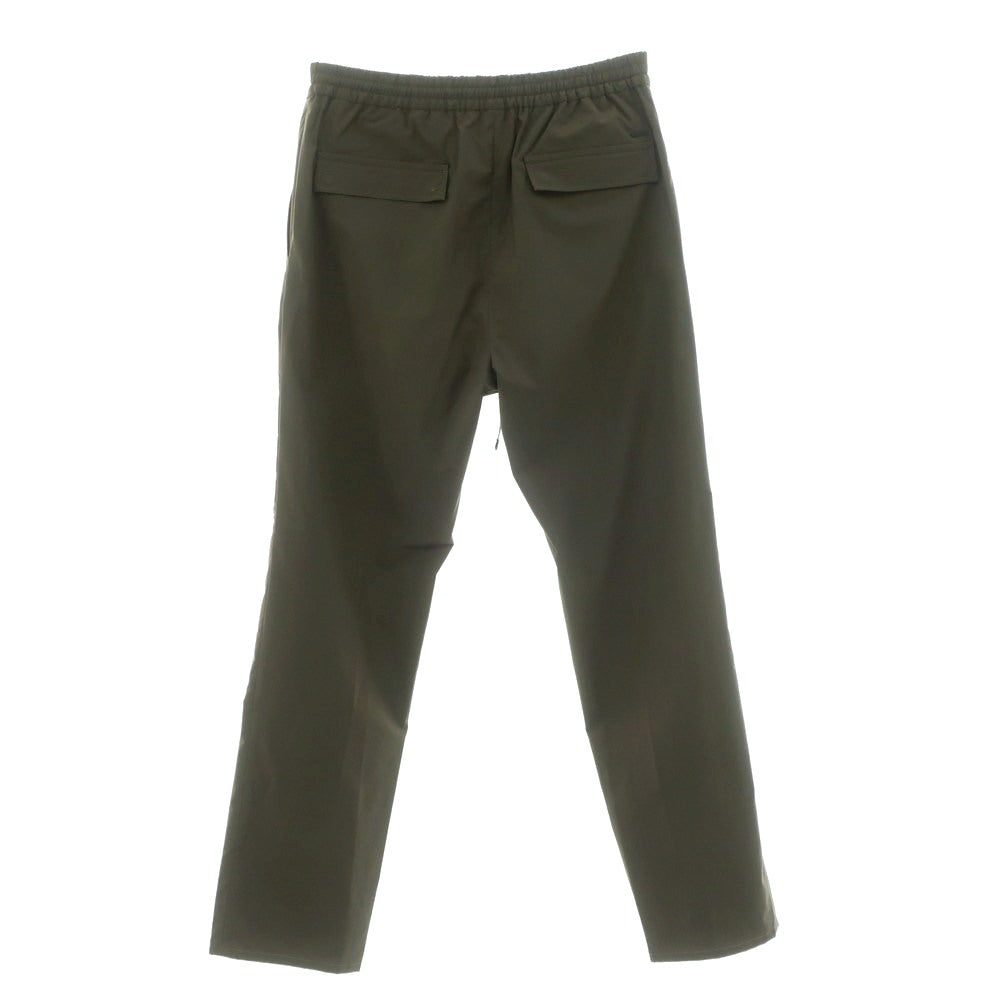 [Used] INCOTEX Polyester SLOWEAR TEKNOSARTORIAL Easy Slacks Pants Olive [50] [Condition Rank C] [Men&
