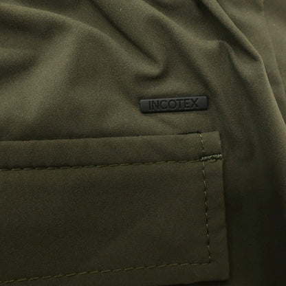 [Used] INCOTEX Polyester SLOWEAR TEKNOSARTORIAL Easy Slacks Pants Olive [50] [Condition Rank C] [Men&