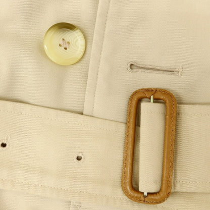 【中古】バーバリー BURBERRY ポリエステルコットン トレンチコート ライトベージュ【 50 】【 状態ランクC 】【 メンズ 】