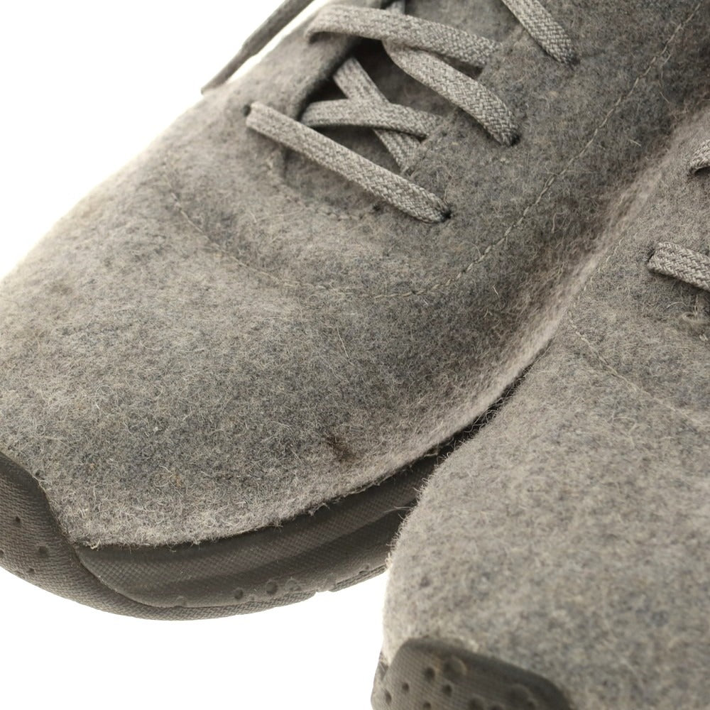 [Used] THE NORTH FACE NF52091 Wool Sneakers, Grey [29cm] [Condition Rank C] [Men&