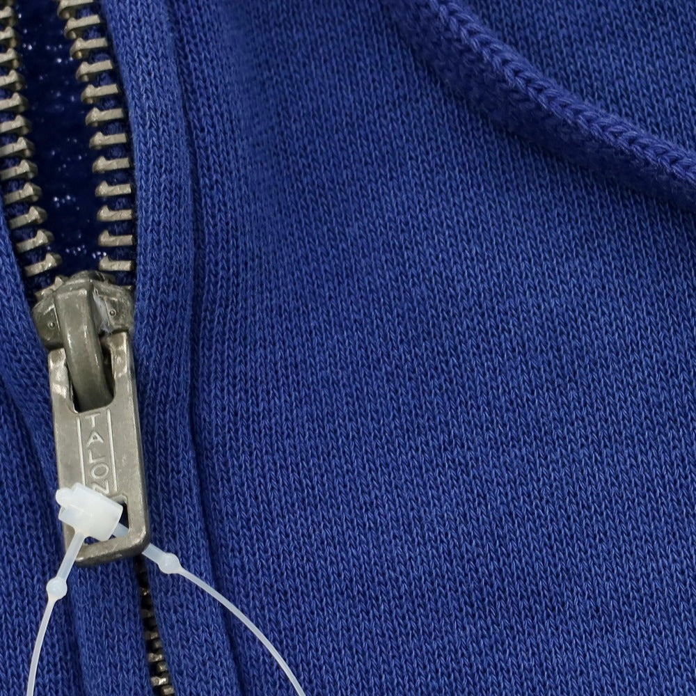 【中古】ポロ ラルフローレン Polo Ralph Lauren コットンポリエステル スウェット ジップアップ パーカー ブルー【 Ｍ 】【 状態ランクC 】【 メンズ 】