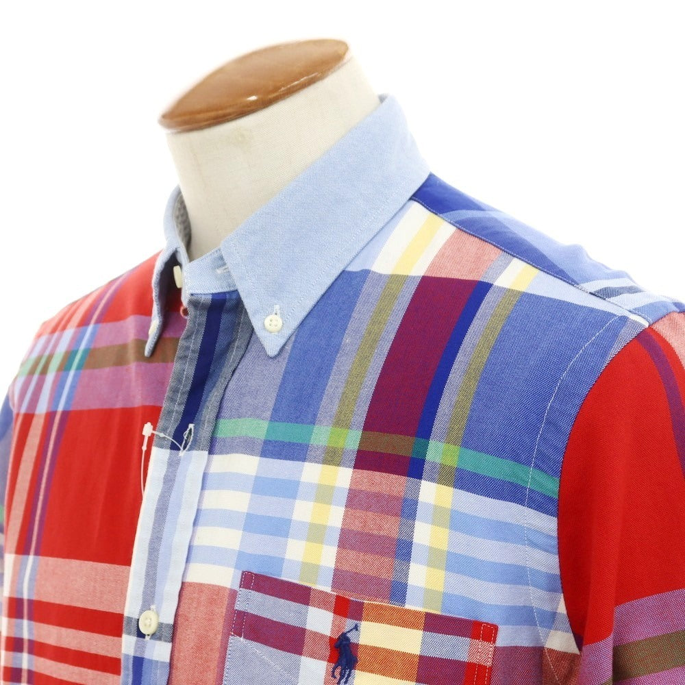 [Used] Ralph Lauren Cotton Check Button-down Casual Shirt Multicolor [M] [Condition Rank B] [Men&