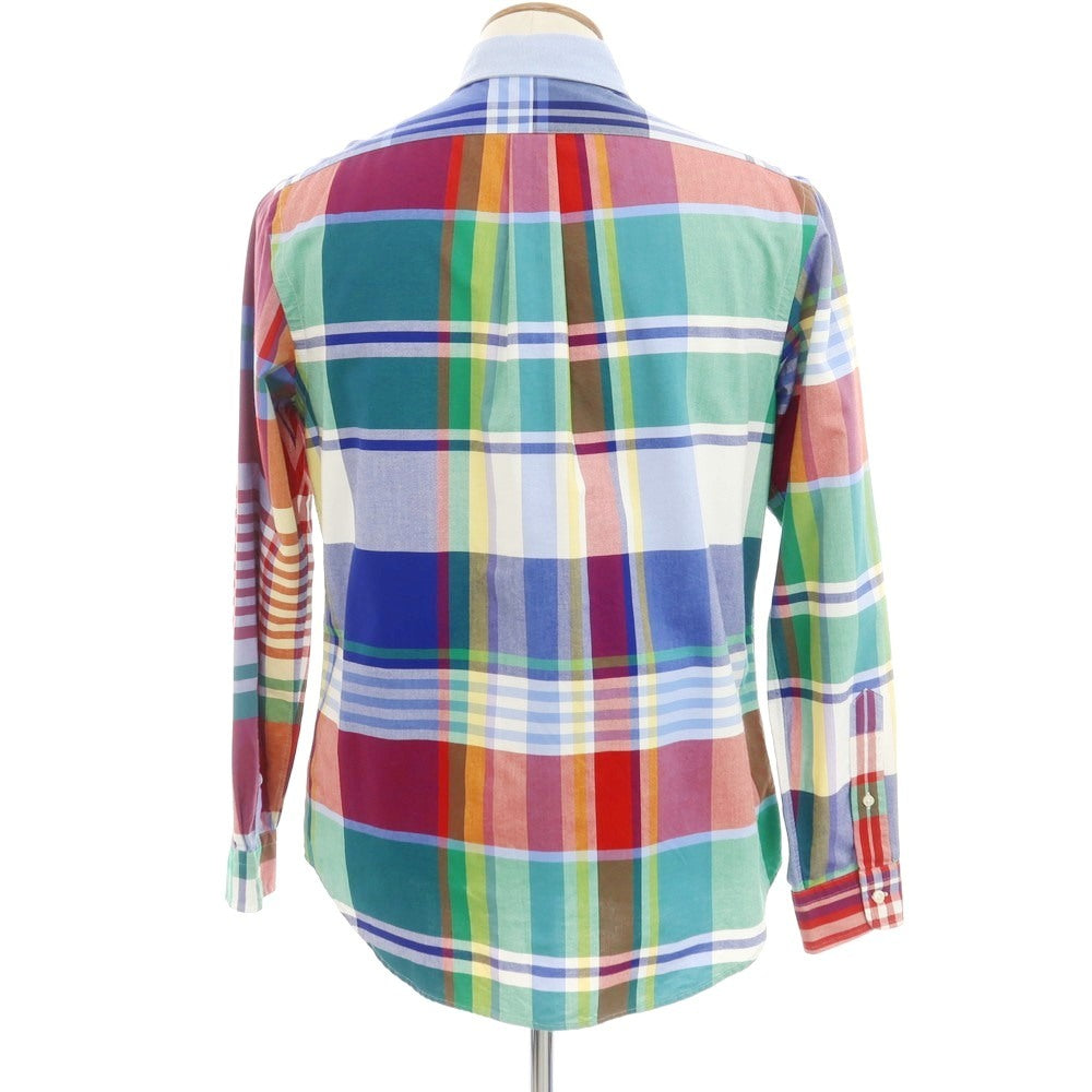 [Used] Ralph Lauren Cotton Check Button-down Casual Shirt Multicolor [M] [Condition Rank B] [Men&