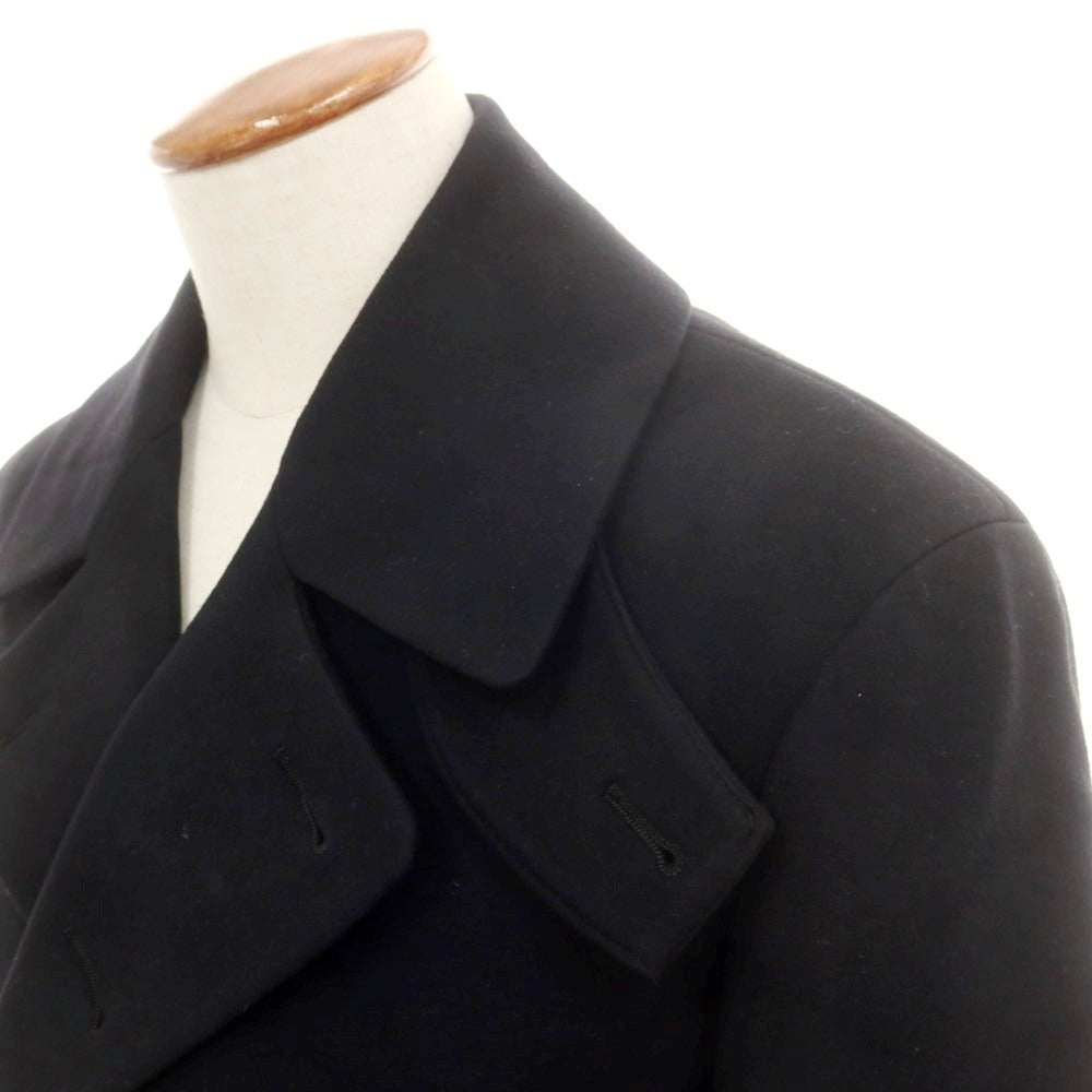 【中古】モーヴ MOVB ウール オーバーサイズ ピーコート ブラック【 46 】【 状態ランクB 】【 メンズ 】