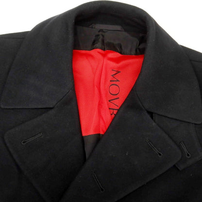 【中古】モーヴ MOVB ウール オーバーサイズ ピーコート ブラック【 46 】【 状態ランクB 】【 メンズ 】