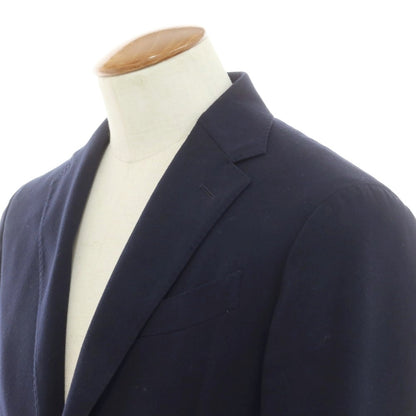 【中古】ラルディーニ LARDINI ポリエステルレーヨン 3つボタンスーツ ダークネイビー【 48 】【 状態ランクD 】【 メンズ 】