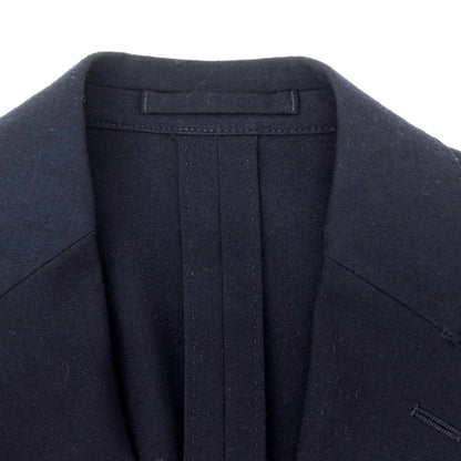 【中古】ラルディーニ LARDINI ポリエステルレーヨン 3つボタンスーツ ダークネイビー【 48 】【 状態ランクD 】【 メンズ 】