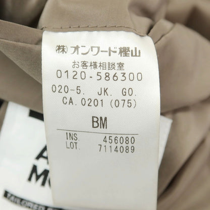 [Used] Gotairiku polyester wool jersey 2B tailored jacket, navy x black [BM] [Condition rank B] [Men&
