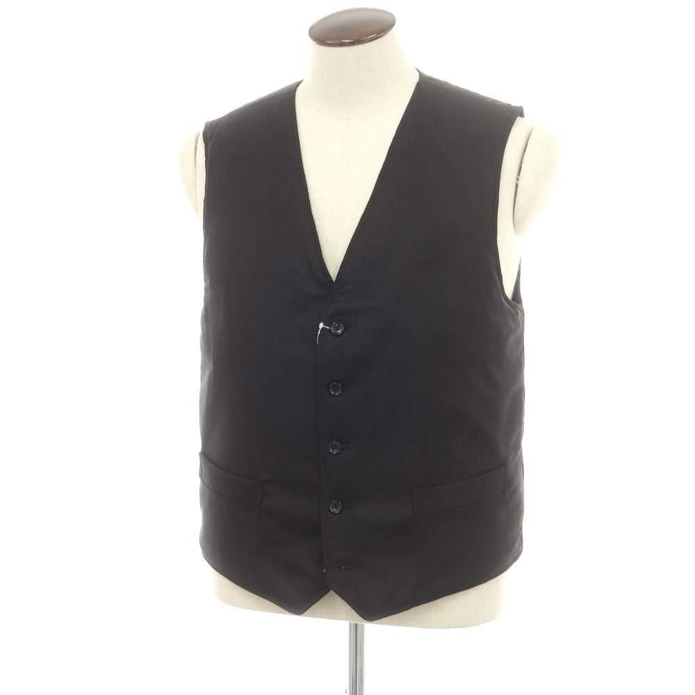 【中古】オンリー ONLY ウール 中綿 カジュアル系ジレ ベスト ブラック【 50 】【 状態ランクB 】【 メンズ 】