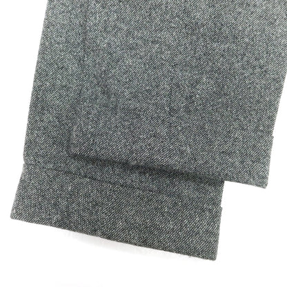 【中古】ユニバーサルランゲージ UNIVERSAL LANGUAGE カシミヤ混 ストレッチウール ドレススラックスパンツ ブラックxホワイト【 LL 】【 状態ランクB 】【 メンズ 】