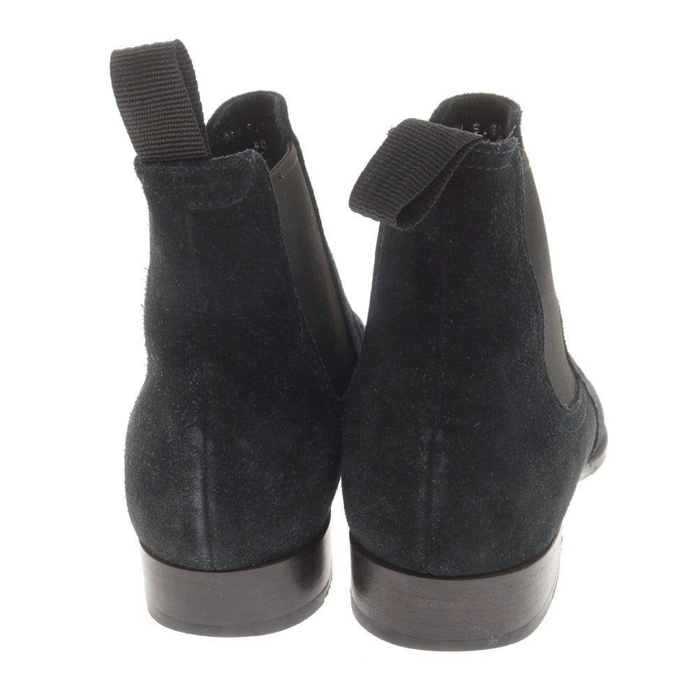 [Used] Polpetta Suede Side Gore Boots Black [40 1/2] [Condition Rank B] [Men&