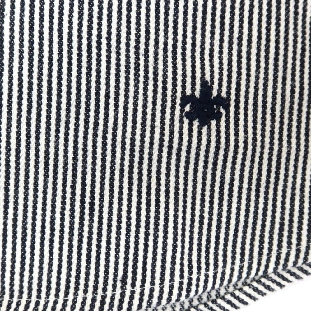 [Used] Sweep!! Cotton Striped Pullover Casual Shirt Navy x White [1] [Condition Rank A] [Men&