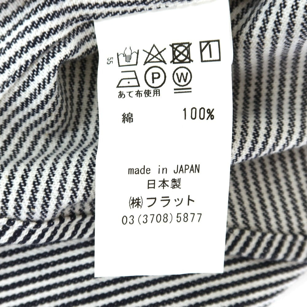 [Used] Sweep!! Cotton Striped Pullover Casual Shirt Navy x White [1] [Condition Rank A] [Men&