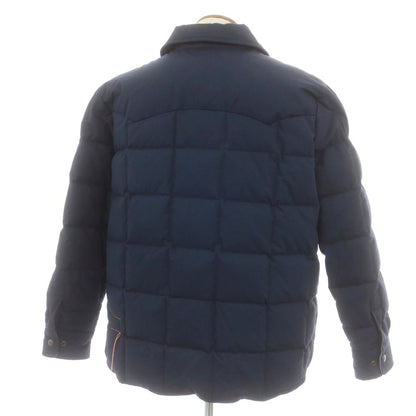 【中古】フォルテラ FORTELA コットンナイロン ダウンジャケット ネイビー【 48 】【 状態ランクB 】【 メンズ 】