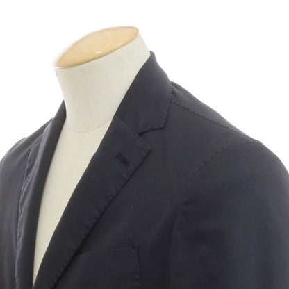 [Used] CP Company Cotton Nylon Polyurethane 2B Casual Jacket Black Navy [44] [Condition Rank C] [Men&