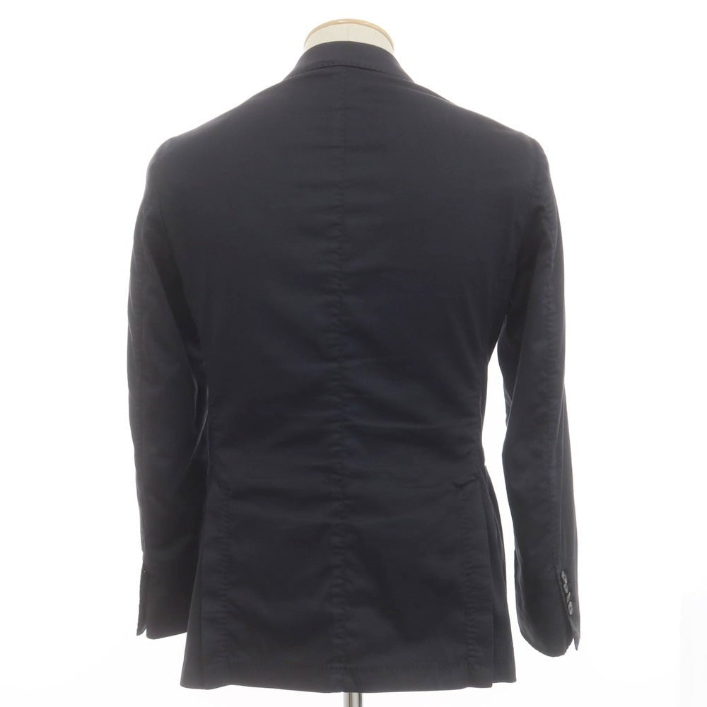 [Used] CP Company Cotton Nylon Polyurethane 2B Casual Jacket Black Navy [44] [Condition Rank C] [Men&