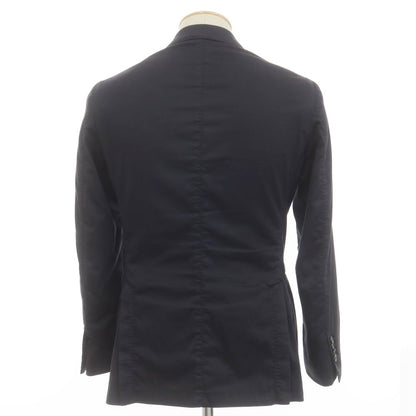 [Used] CP Company Cotton Nylon Polyurethane 2B Casual Jacket Black Navy [44] [Condition Rank C] [Men&