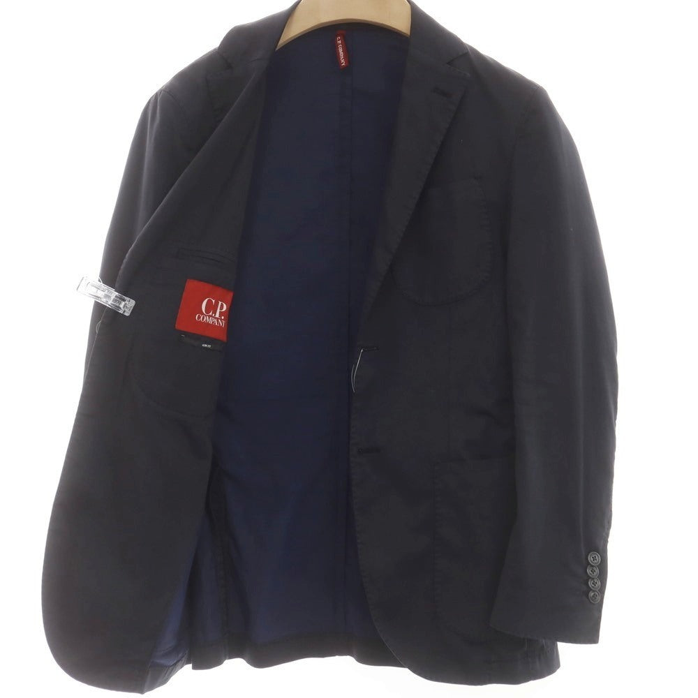 [Used] CP Company Cotton Nylon Polyurethane 2B Casual Jacket Black Navy [44] [Condition Rank C] [Men&
