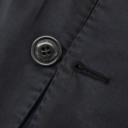 [Used] CP Company Cotton Nylon Polyurethane 2B Casual Jacket Black Navy [44] [Condition Rank C] [Men&