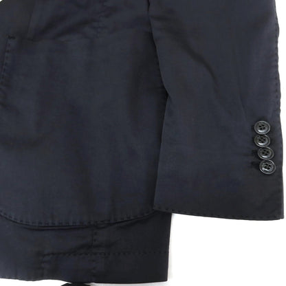 [Used] CP Company Cotton Nylon Polyurethane 2B Casual Jacket Black Navy [44] [Condition Rank C] [Men&