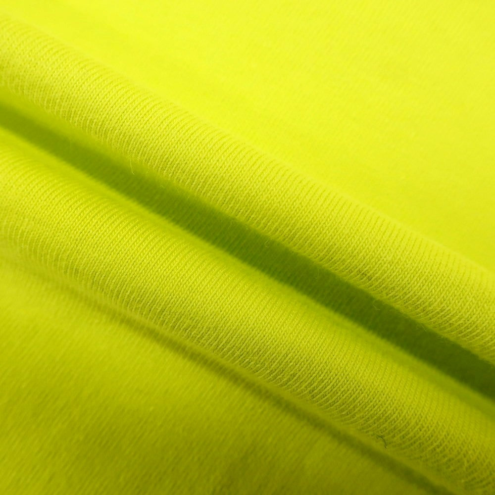 [Used] Diesel DIESEL Cotton Crew Neck Short Sleeve T-Shirt Bright Yellow Green [XS] [Condition Rank B] [Men&
