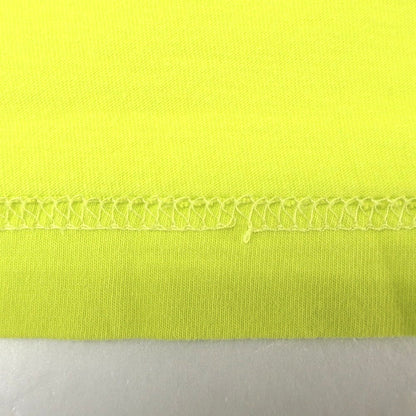 [Used] Diesel DIESEL Cotton Crew Neck Short Sleeve T-Shirt Bright Yellow Green [XS] [Condition Rank B] [Men&