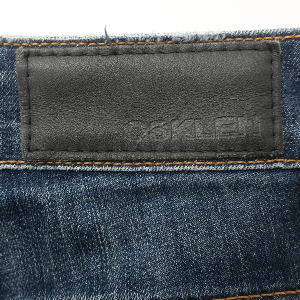 [Used] OSKLEN Stretch Cotton Jeans Denim Pants Navy [30] [Condition Rank C] [Men&