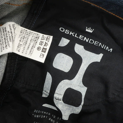 [Used] OSKLEN Stretch Cotton Jeans Denim Pants Navy [30] [Condition Rank C] [Men&