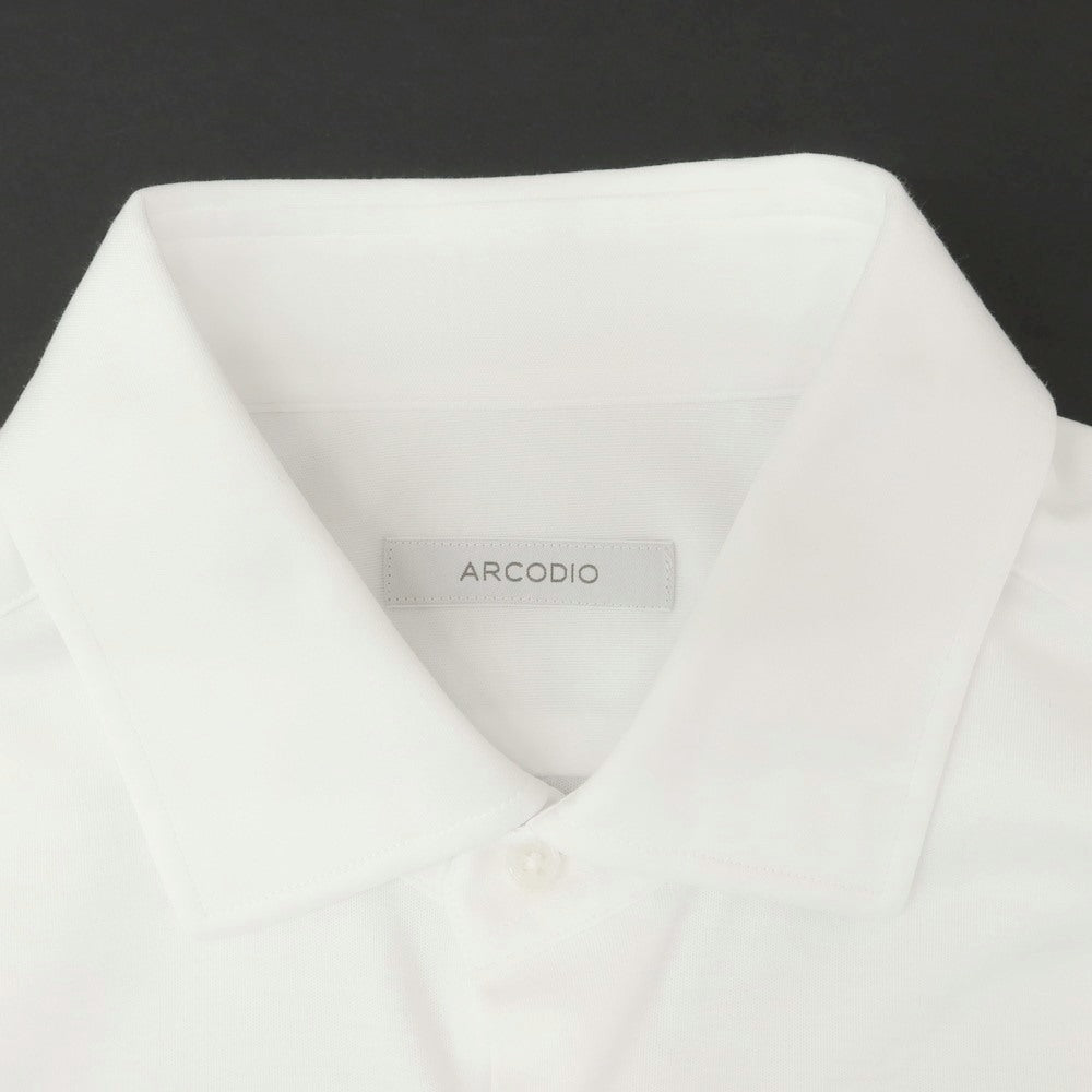 [Used] ARCODIO Supima Cotton Dress Shirt White [39] [Condition Rank B] [Men&