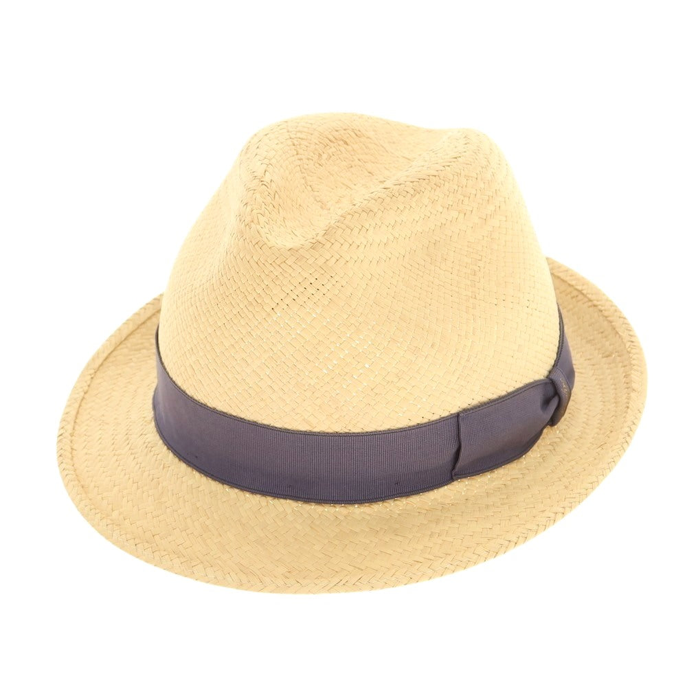 [Used] Borsalino straw hat, beige [57] [Condition rank B] [Men&