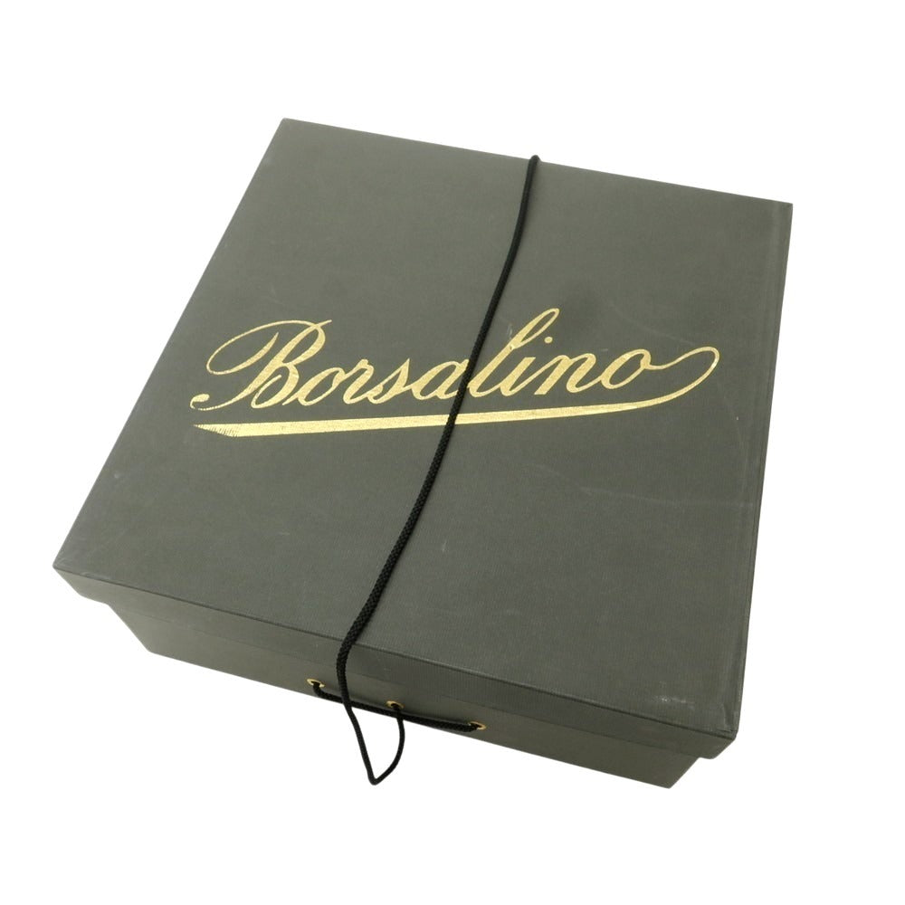 [Used] Borsalino straw hat, beige [57] [Condition rank B] [Men&