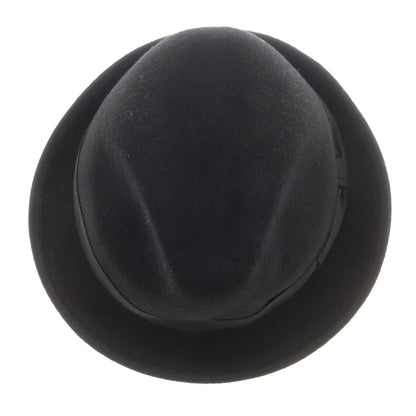 【中古】テシ Tesi ウール 中折れハット ブラック【 58 】【 状態ランクC 】【 メンズ 】