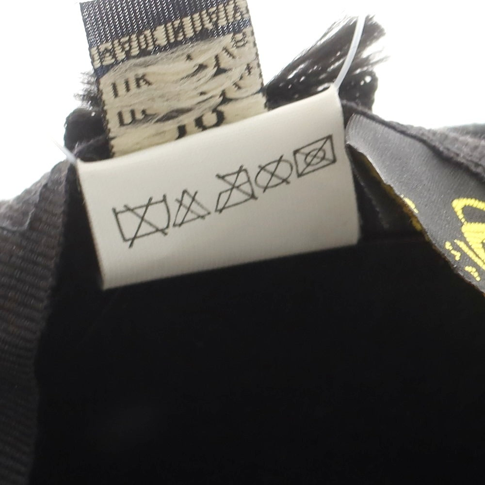 【中古】テシ Tesi ウール 中折れハット ブラック【 58 】【 状態ランクC 】【 メンズ 】