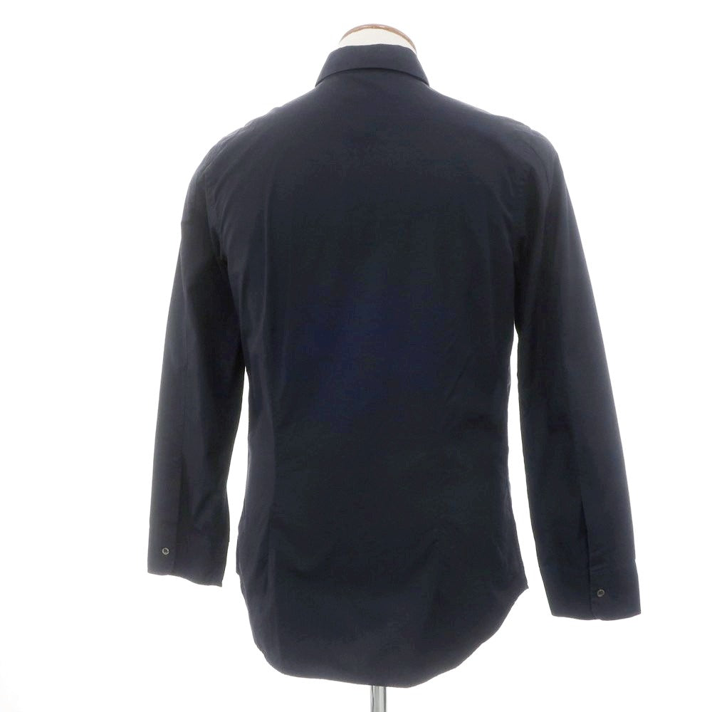[Used] JIL SANDER Cotton Casual Shirt Navy [40] [Condition Rank C] [Men&