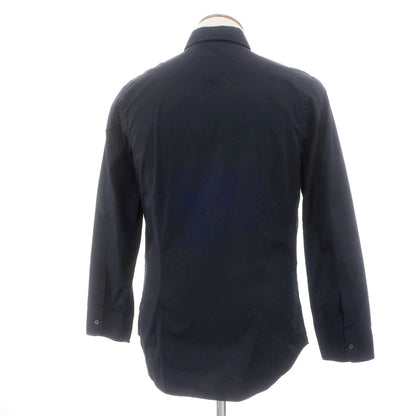 [Used] JIL SANDER Cotton Casual Shirt Navy [40] [Condition Rank C] [Men&
