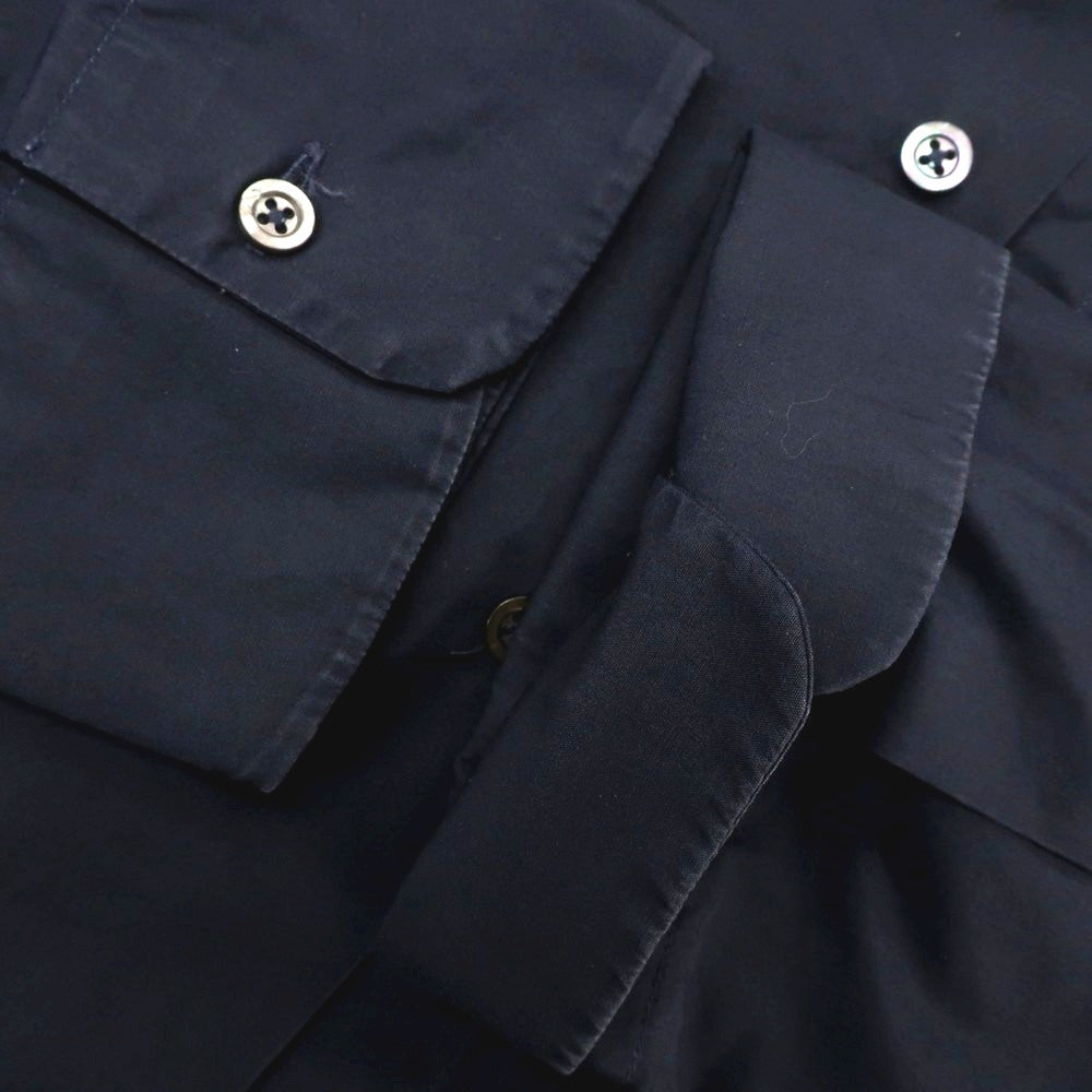 [Used] JIL SANDER Cotton Casual Shirt Navy [40] [Condition Rank C] [Men&