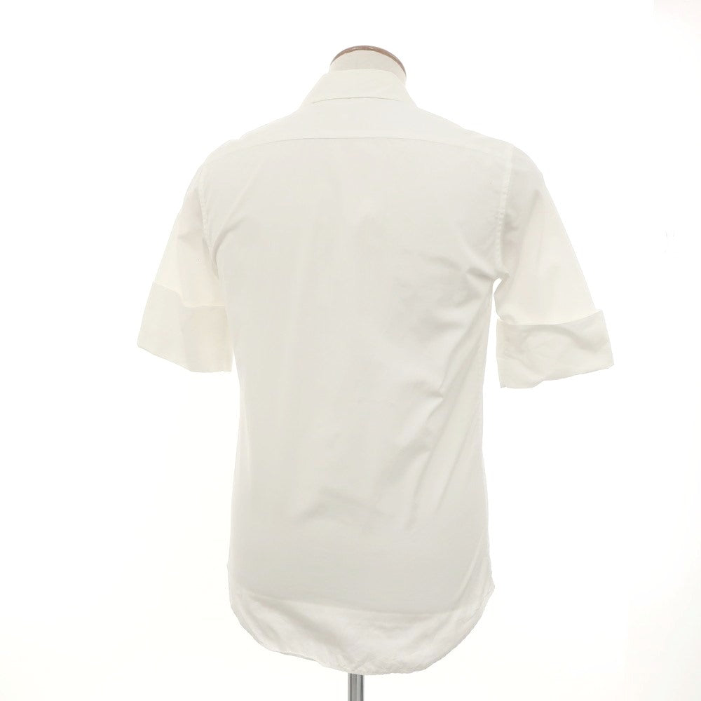 [Used] JIL SANDER Cotton Short Sleeve Shirt White [39] [Condition Rank C] [Men&