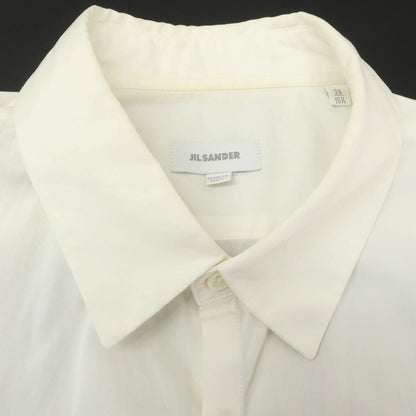[Used] JIL SANDER Cotton Short Sleeve Shirt White [39] [Condition Rank C] [Men&