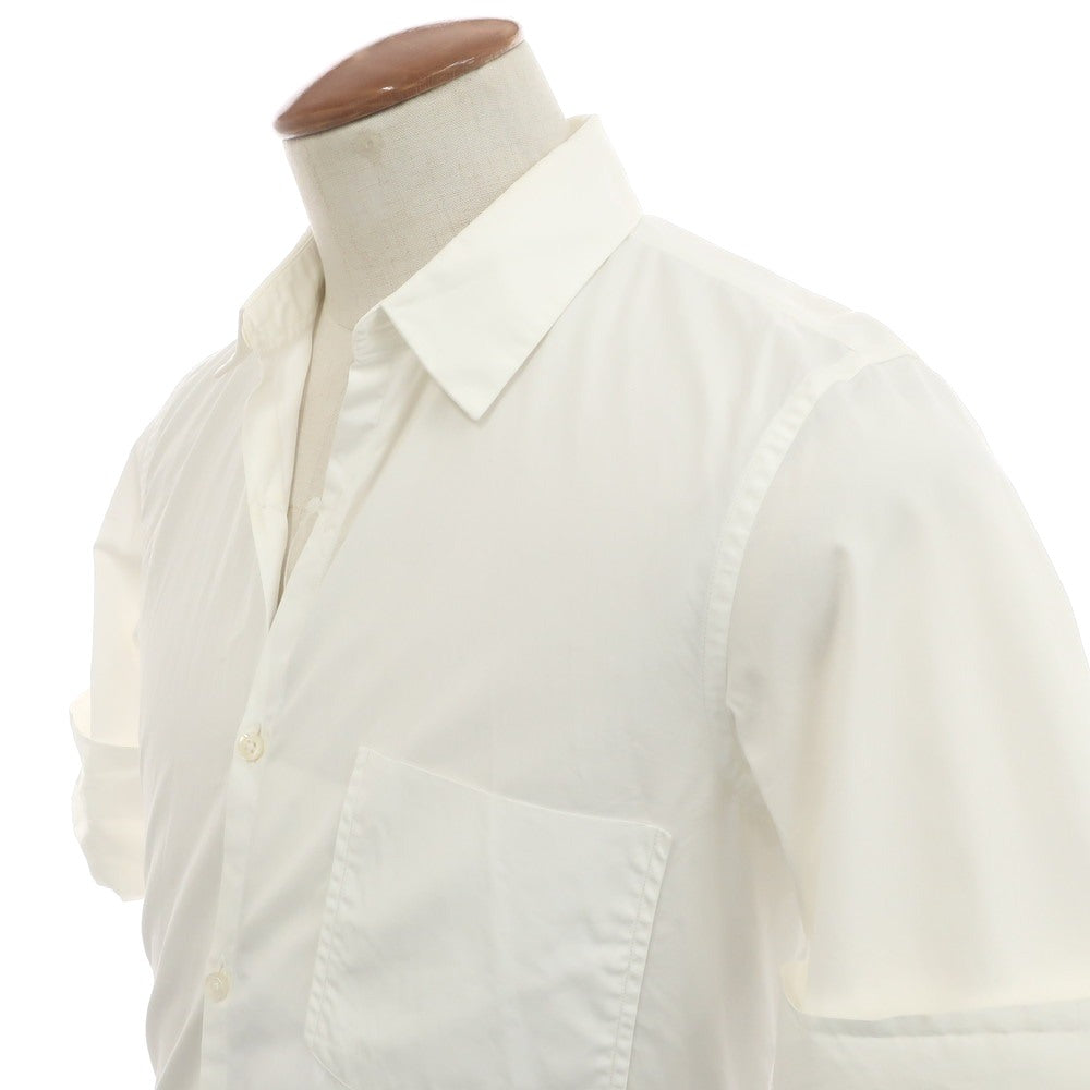 [Used] JIL SANDER Cotton Short Sleeve Shirt White [39] [Condition Rank C] [Men&