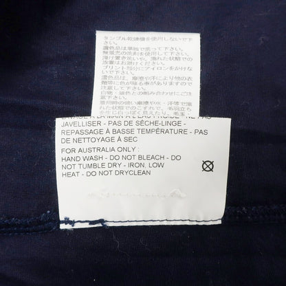 [Used] JIL SANDER Cotton Crew Neck Short Sleeve T-Shirt Navy [M] [Condition Rank C] [Men&