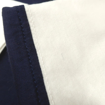 [Used] JIL SANDER Cotton Crew Neck Short Sleeve T-Shirt Navy [M] [Condition Rank C] [Men&