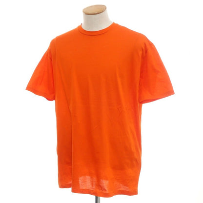 [Used] JIL SANDER Cotton Crew Neck Short Sleeve T-Shirt Orange [S] [Condition Rank B] [Men&